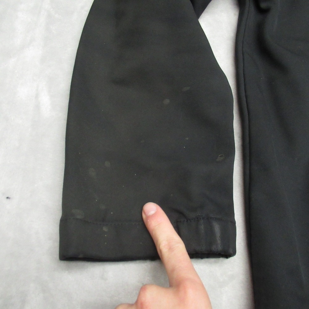 Columbia Jacket Men Large Black Softshell Wind Ra… - image 2